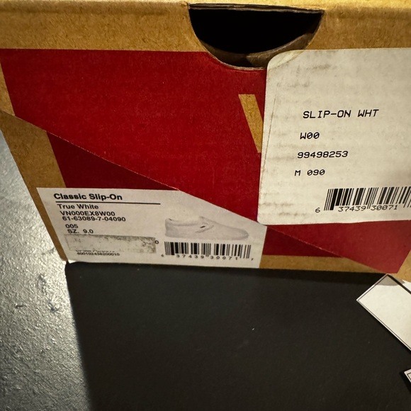 Vans Kids Slip-On Sneakers - Cream - Picture 2 of 2